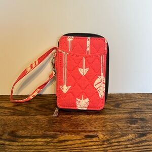 Pink Wallet Keychain Wristlet